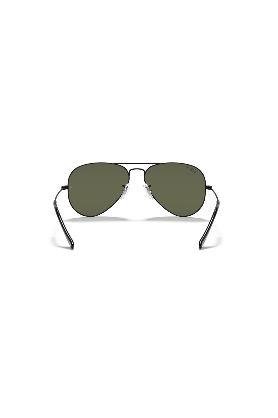 Aviator Sunglasses - Black/Green