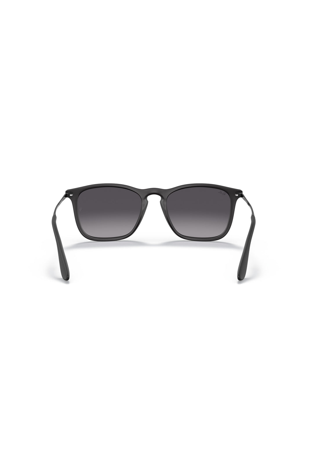 Chris Light Grey Gradient Sunglasses - Black