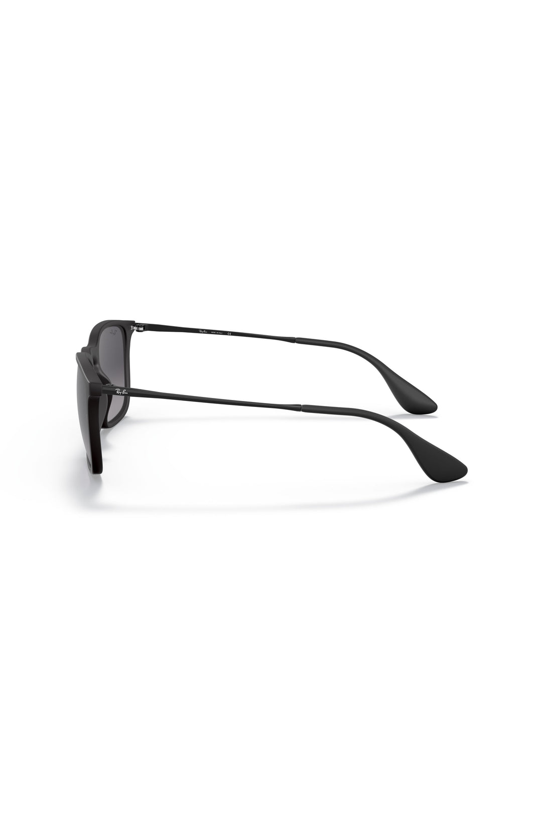 Chris Light Grey Gradient Sunglasses - Black