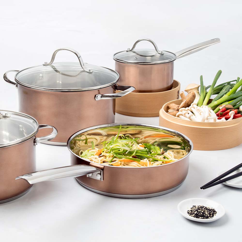 Asia Chef Stainless Steel 7 Pce Set