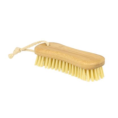 Bamboo Handle Scrubbing Brush