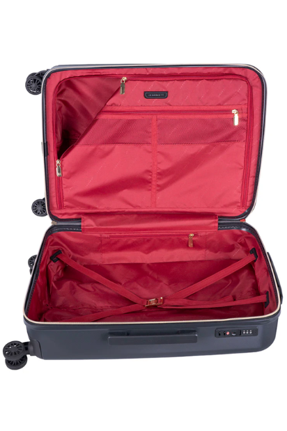 Nouveau 4-Wheel Trolley Case Luggage - Grey