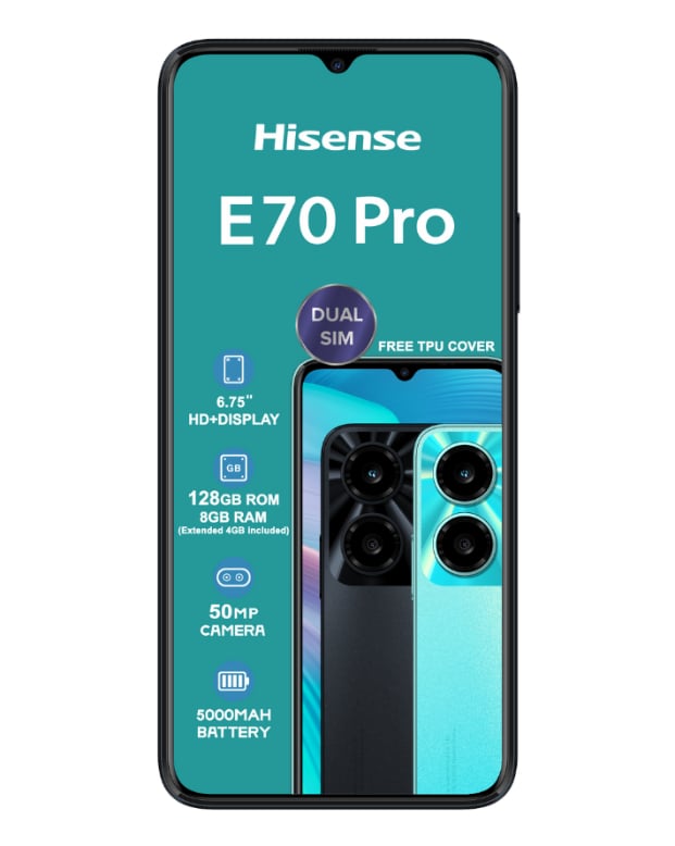 E70 Pro Dual Sim Blue Cellphone