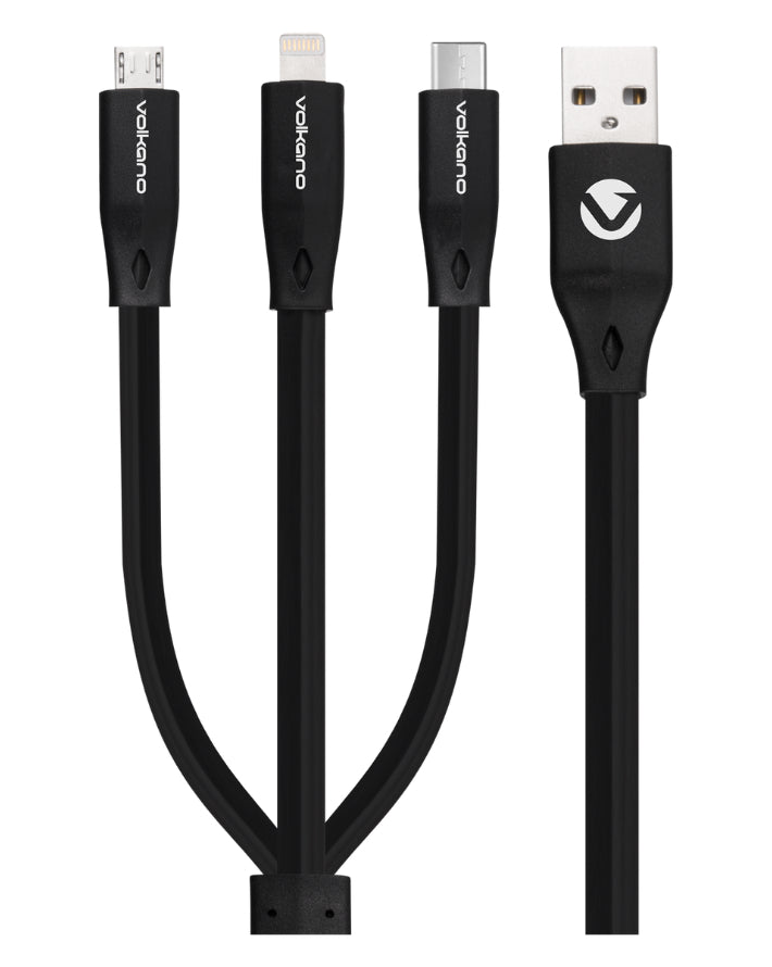 Sim Flat 3-in-1 Cable