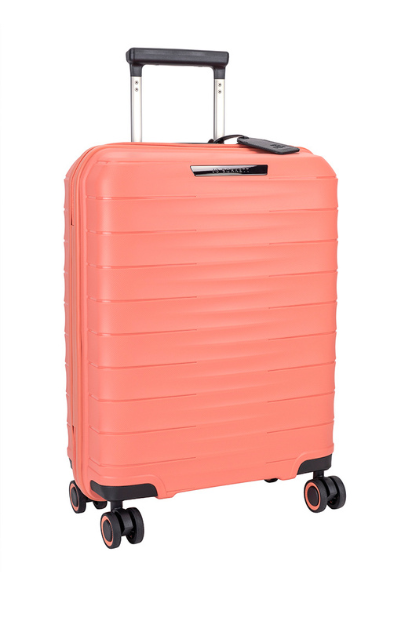 Onyx Trolley Case Luggage - Coral