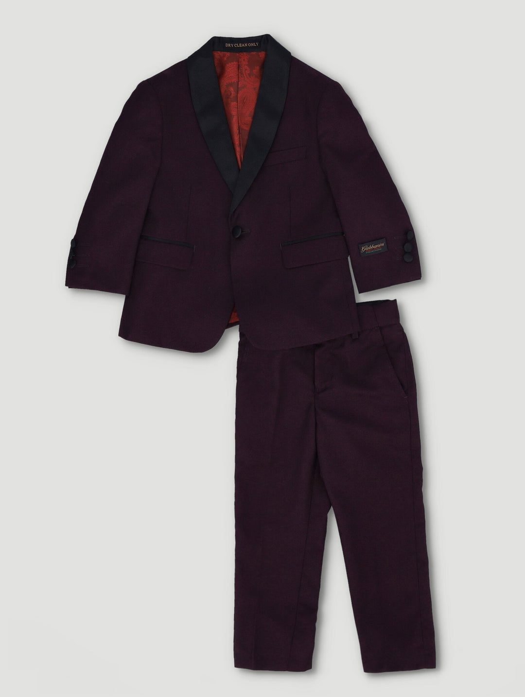 Pre-Boys Formal Suit Jacket - Burgandy