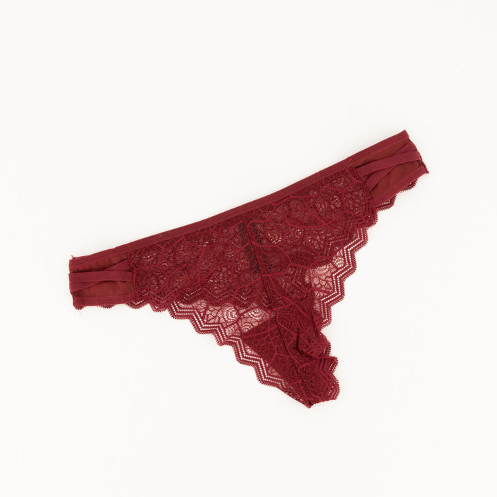 Ladies Single Panty - Dark Red