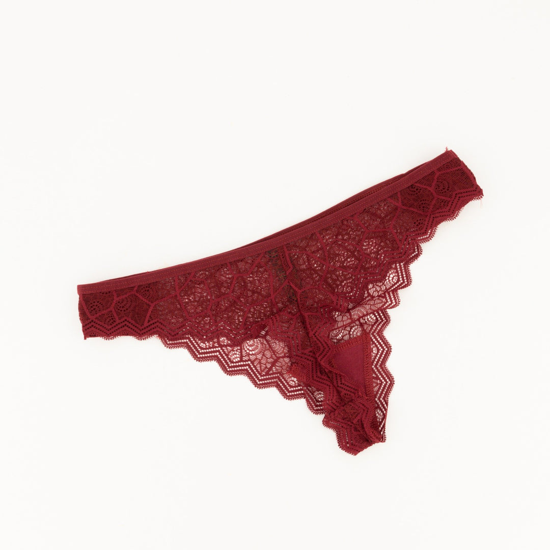 Ladies Single Panty - Dark Red