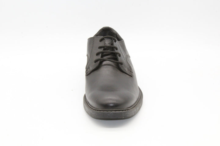 Men's Leather Jump Shoe Black