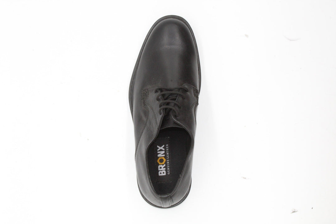 Men's Leather Jump Shoe Black