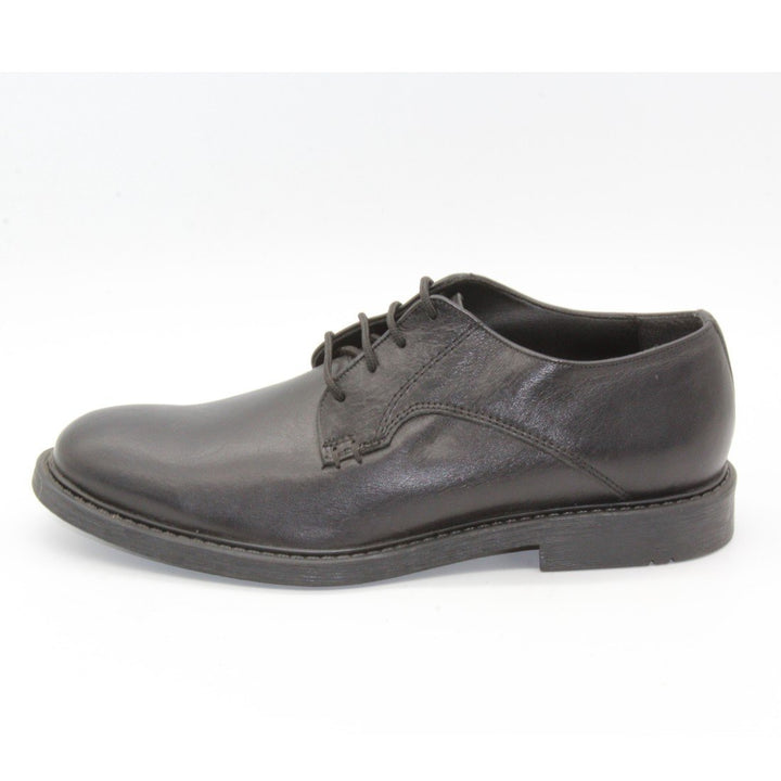 Men's Leather Jump Shoe Black