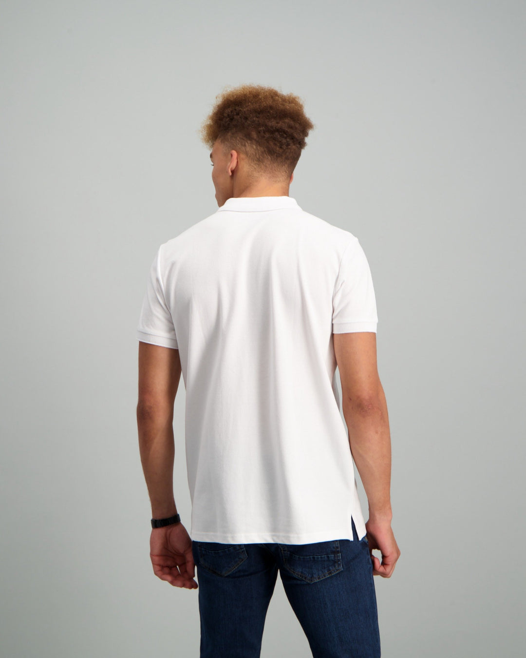 Men's Basic Golfer - White