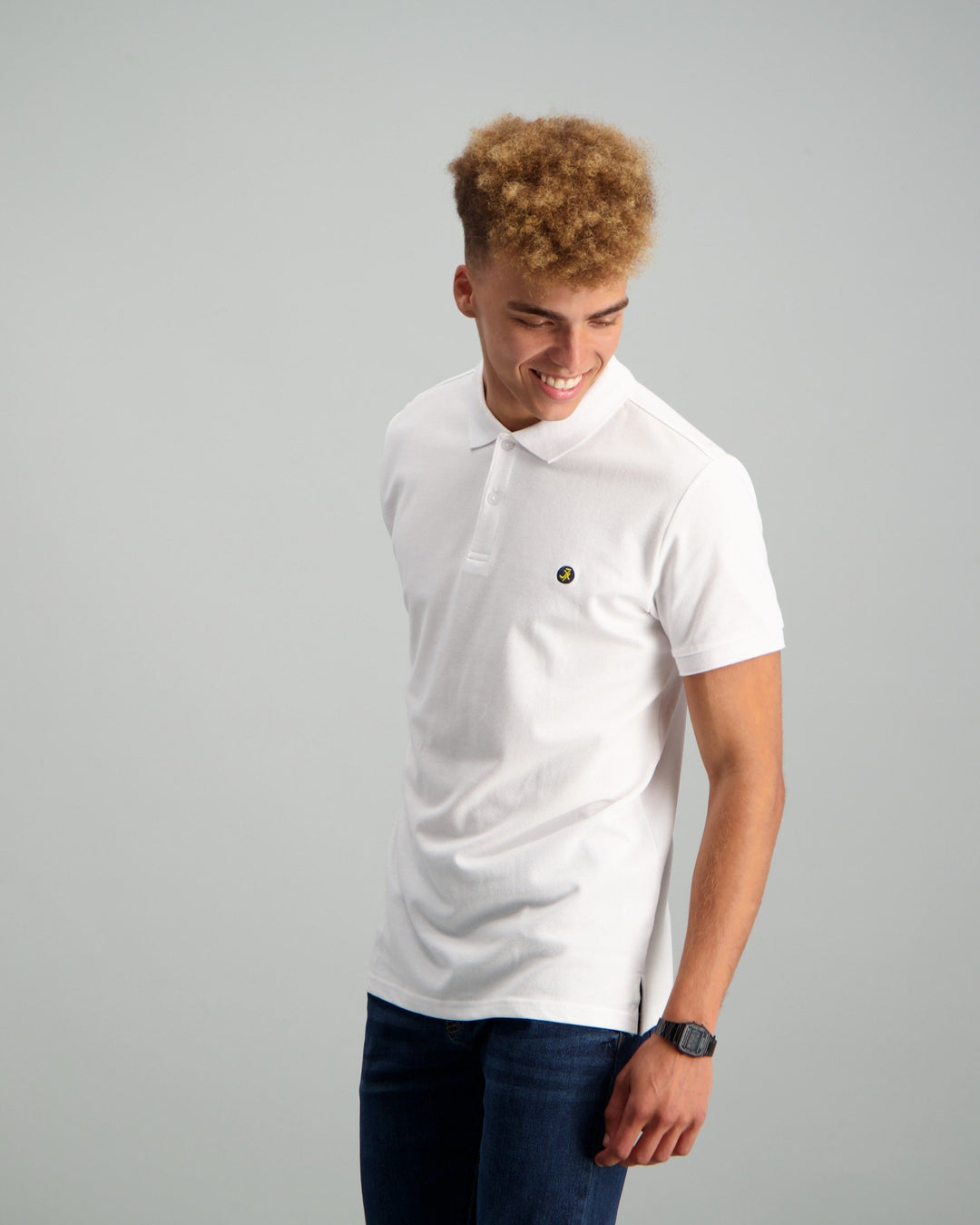 Men's Basic Golfer - White