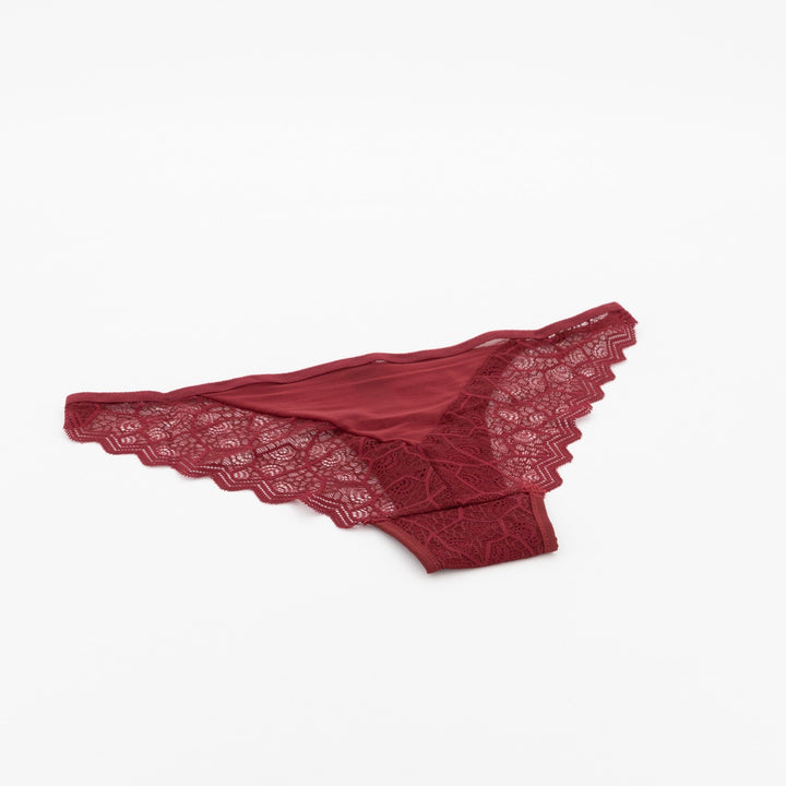 Ladies-Single Panty - Deep Red