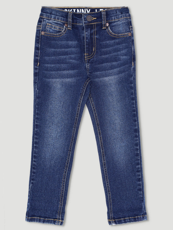 Pre-Boy's Dark Blue Skinny Switch Denim Jean