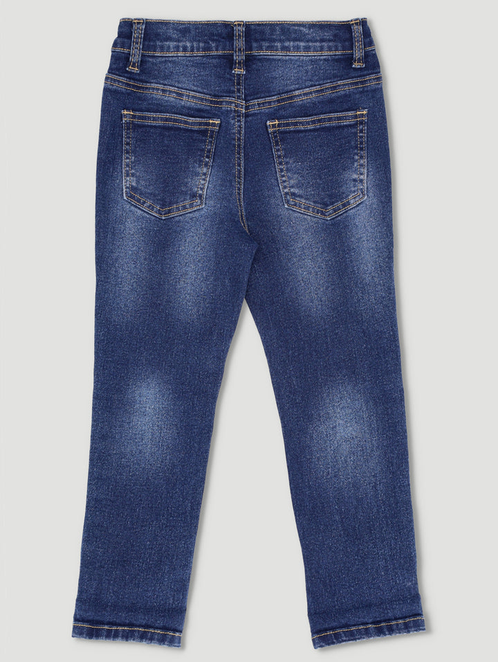 Pre-Boy's Dark Blue Skinny Switch Denim Jean