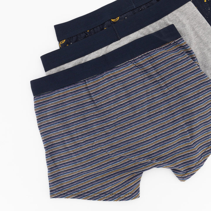 Men's 3 Pack Space Trunk Indigo