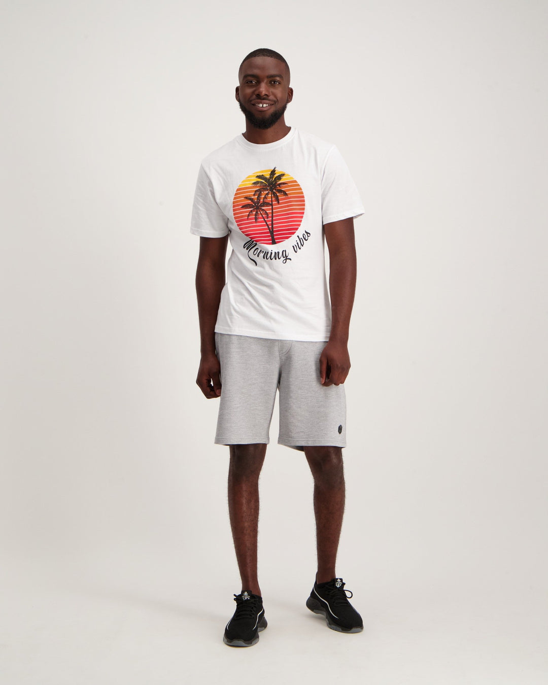 Men's Morning Vibes Tee - Cream