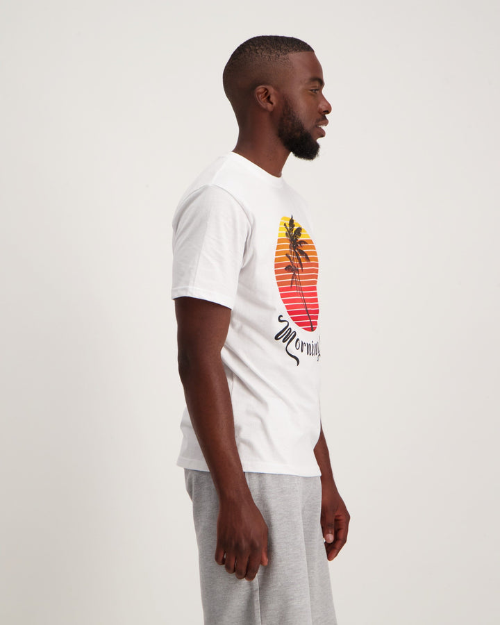 Men's Morning Vibes Tee - Cream