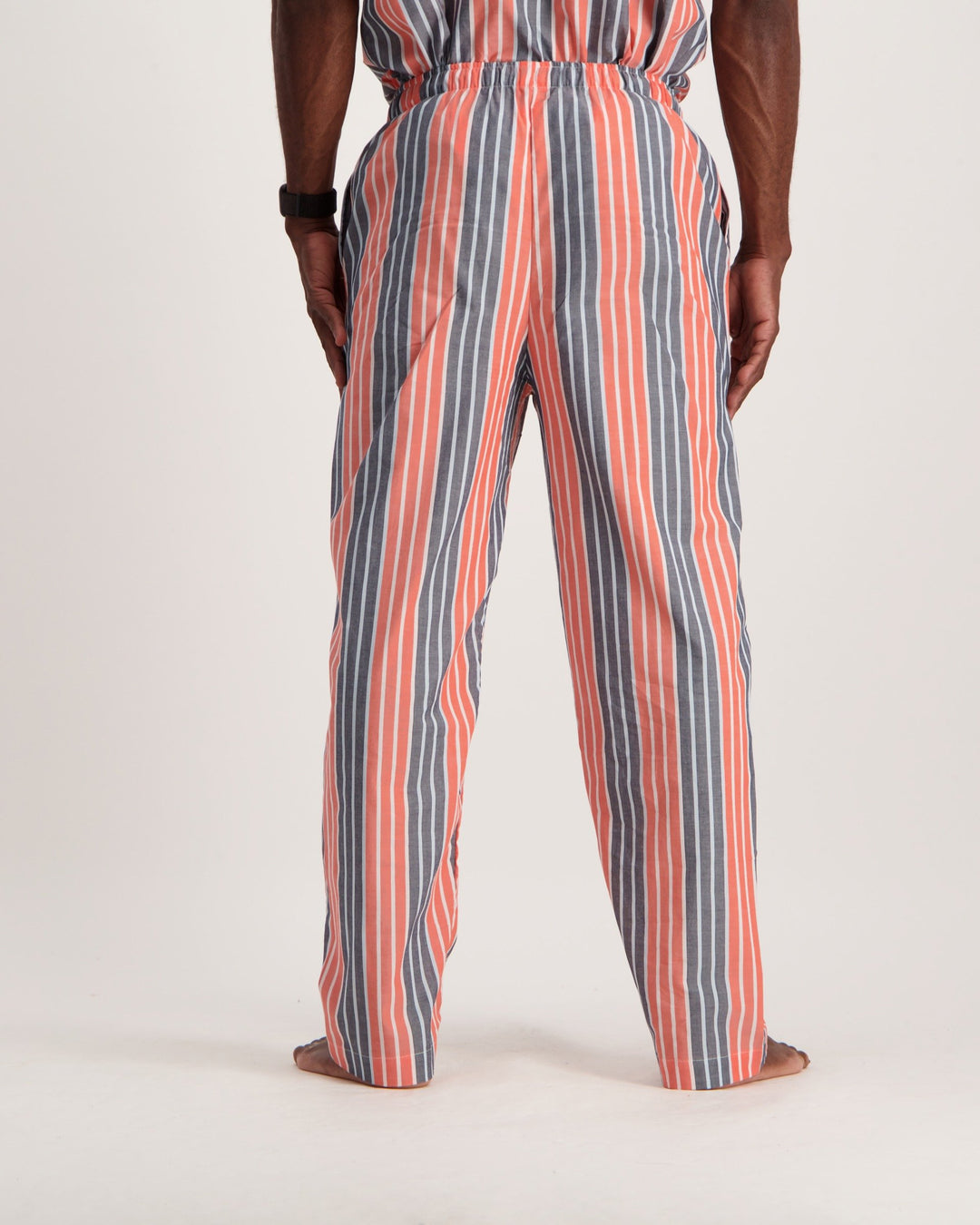 Men's Summer Woven  PJ-Coral