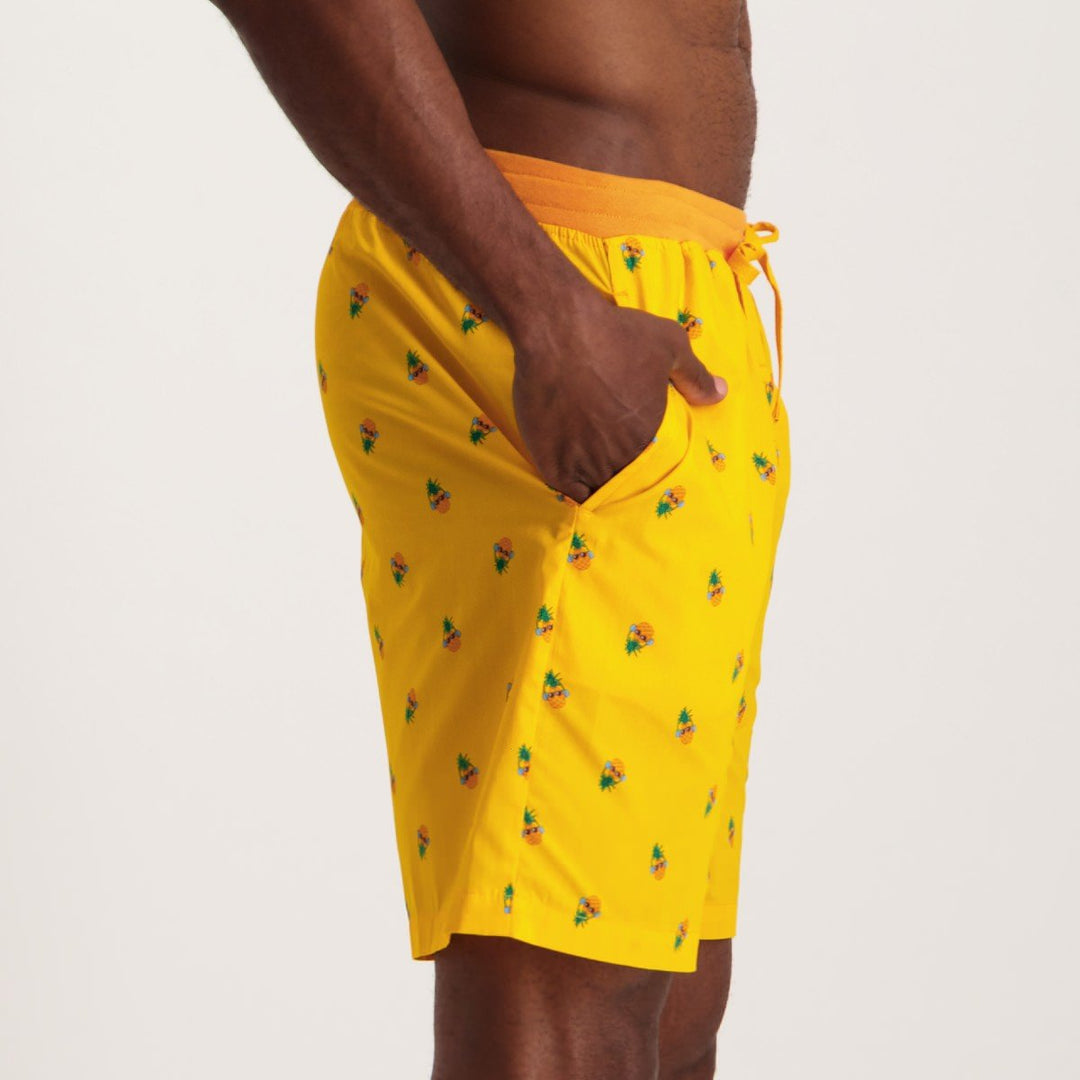 Men's Rainbow Short-Yellow