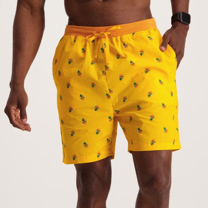 Men's Rainbow Short-Yellow