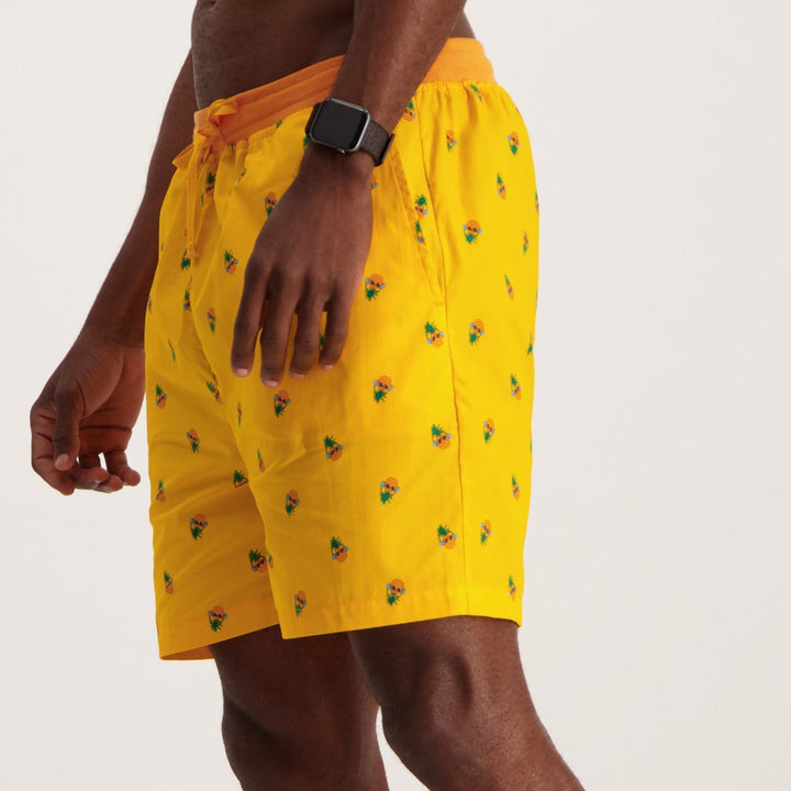 Men's Rainbow Short-Yellow