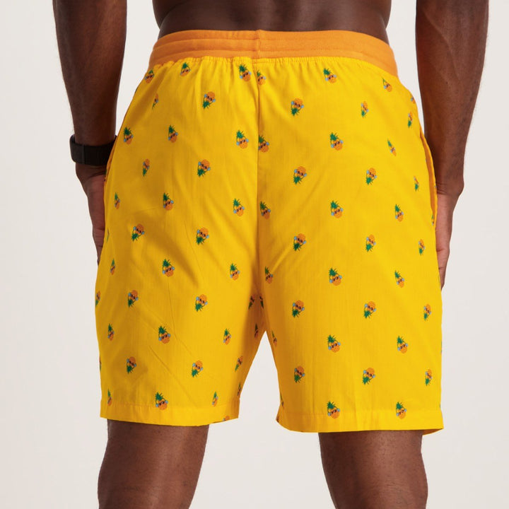 Men's Rainbow Short-Yellow