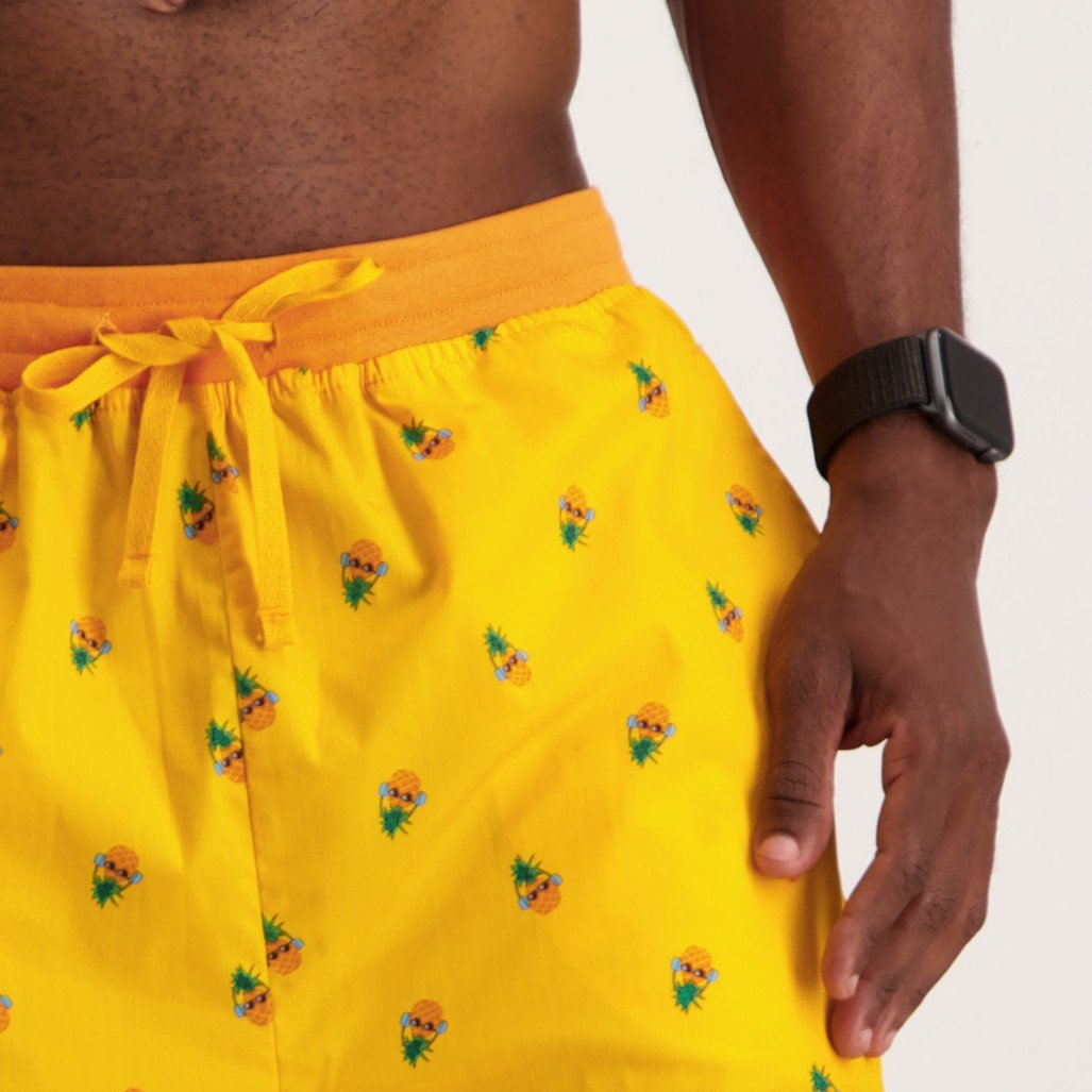 Men's Rainbow Short-Yellow