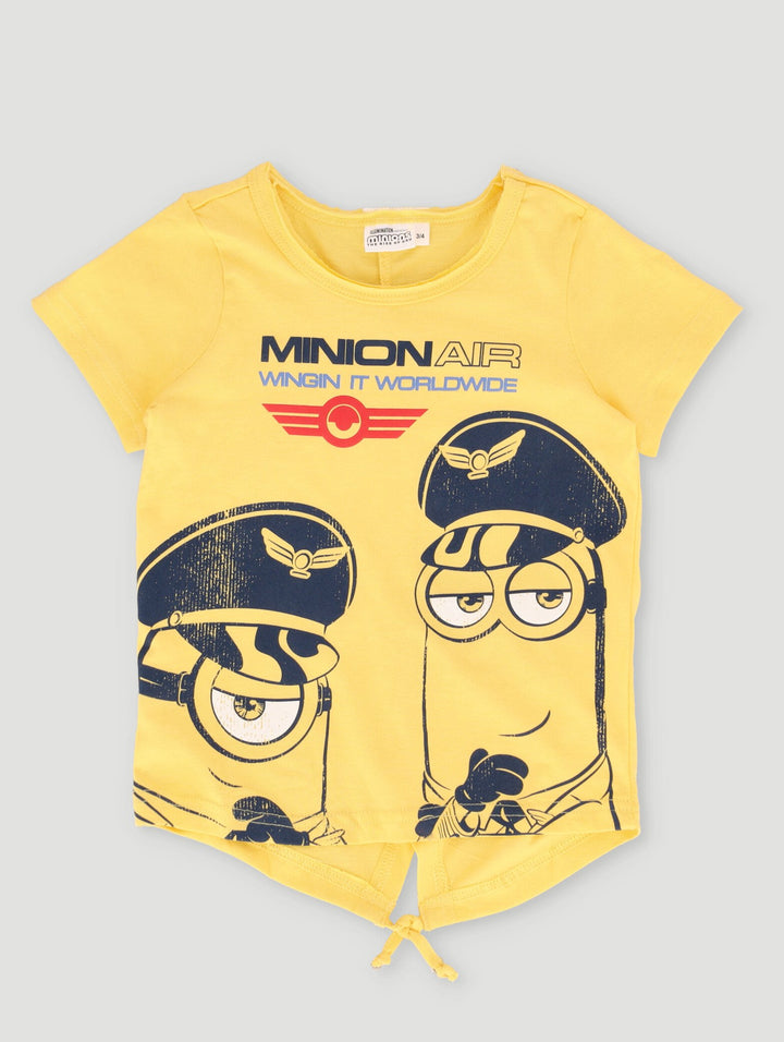 Pre-Boys Minions Tee - Yellow