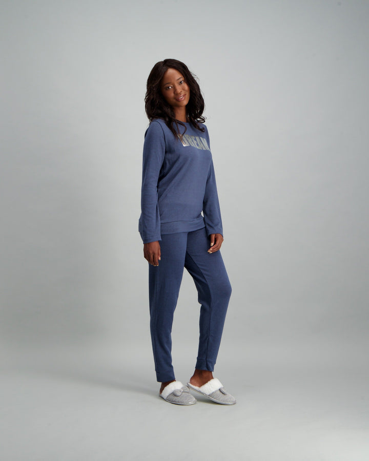 Ladies Cut n Sew Set - Navy