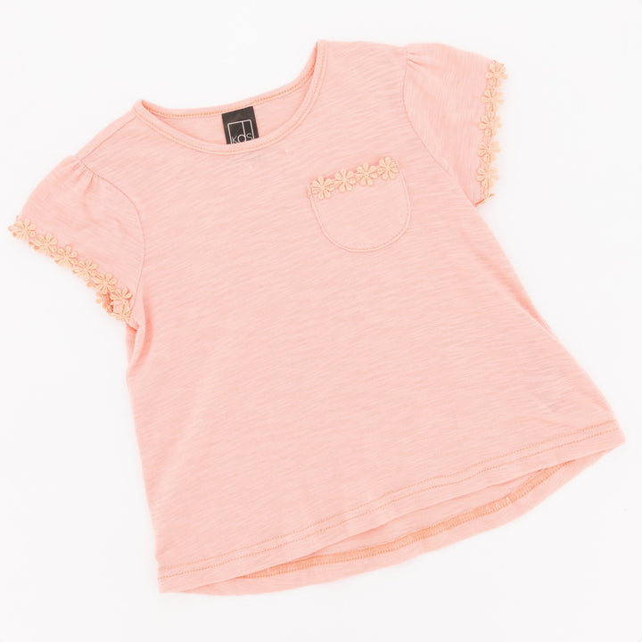 Pre-Girls Basic Tee - Pink