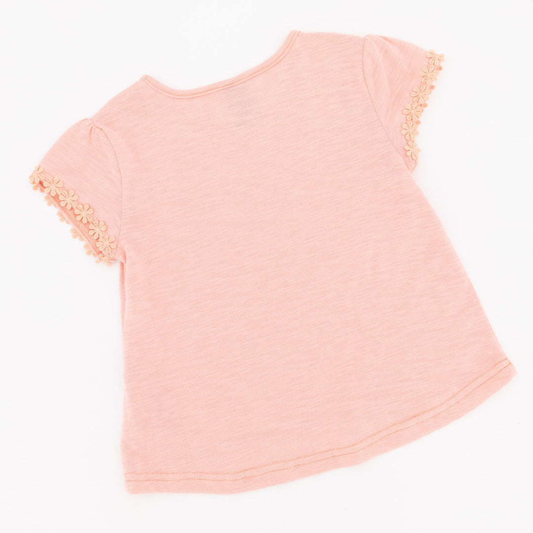 Pre-Girls Basic Tee - Pink