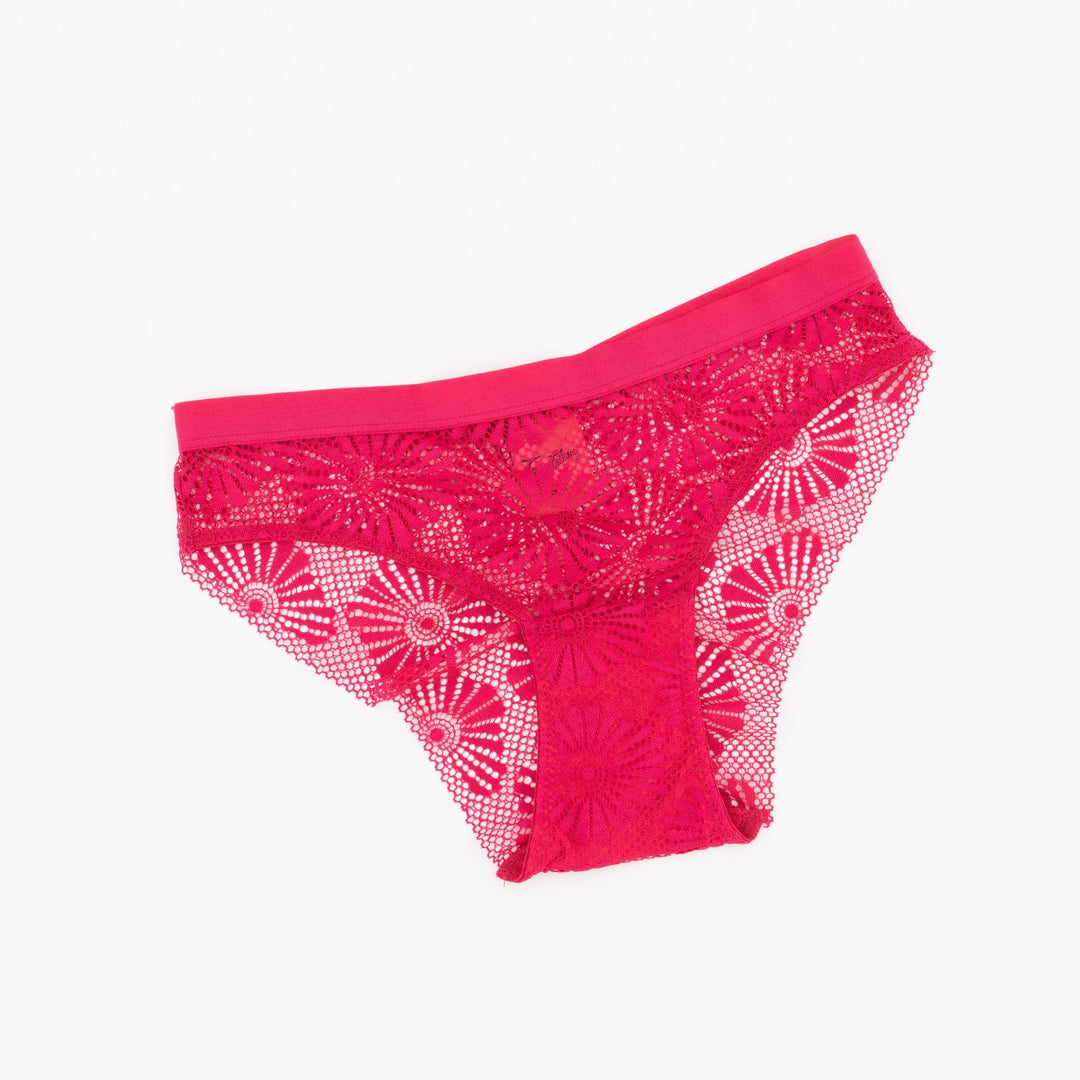 Ladies Lace Bikini - Berry