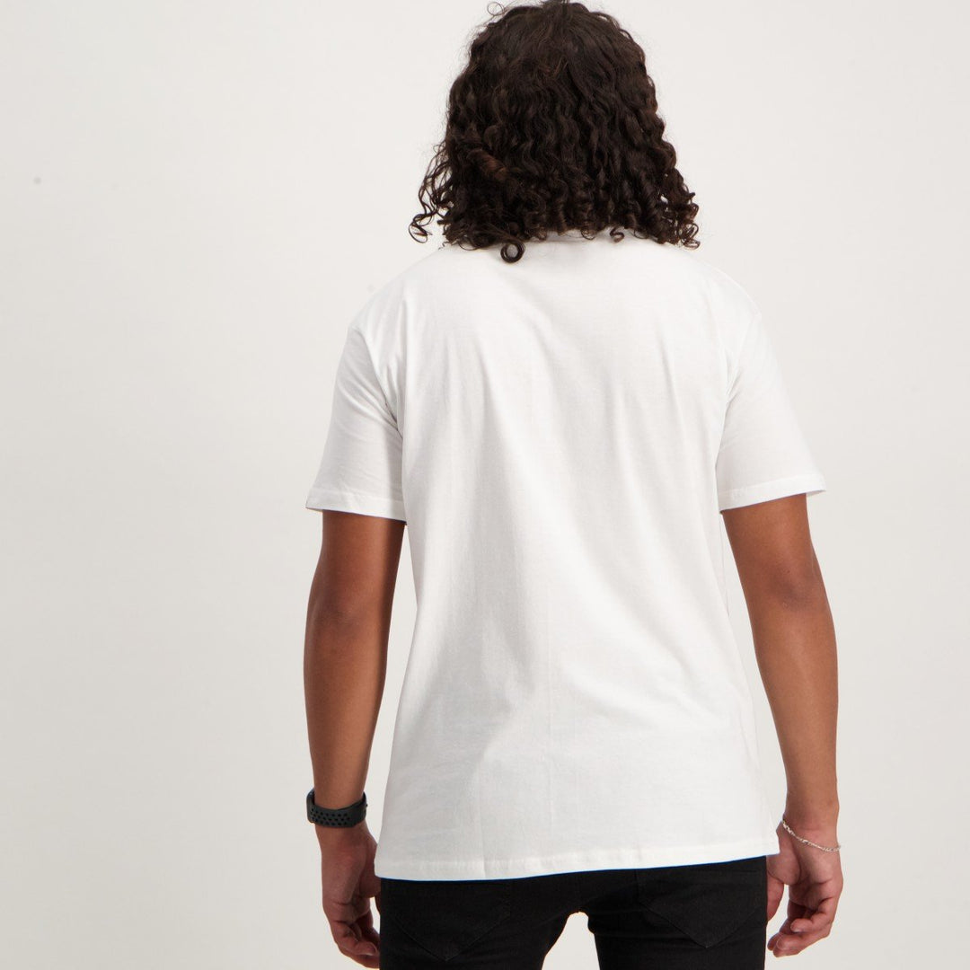 Men's New Stripe Tee-Antique White