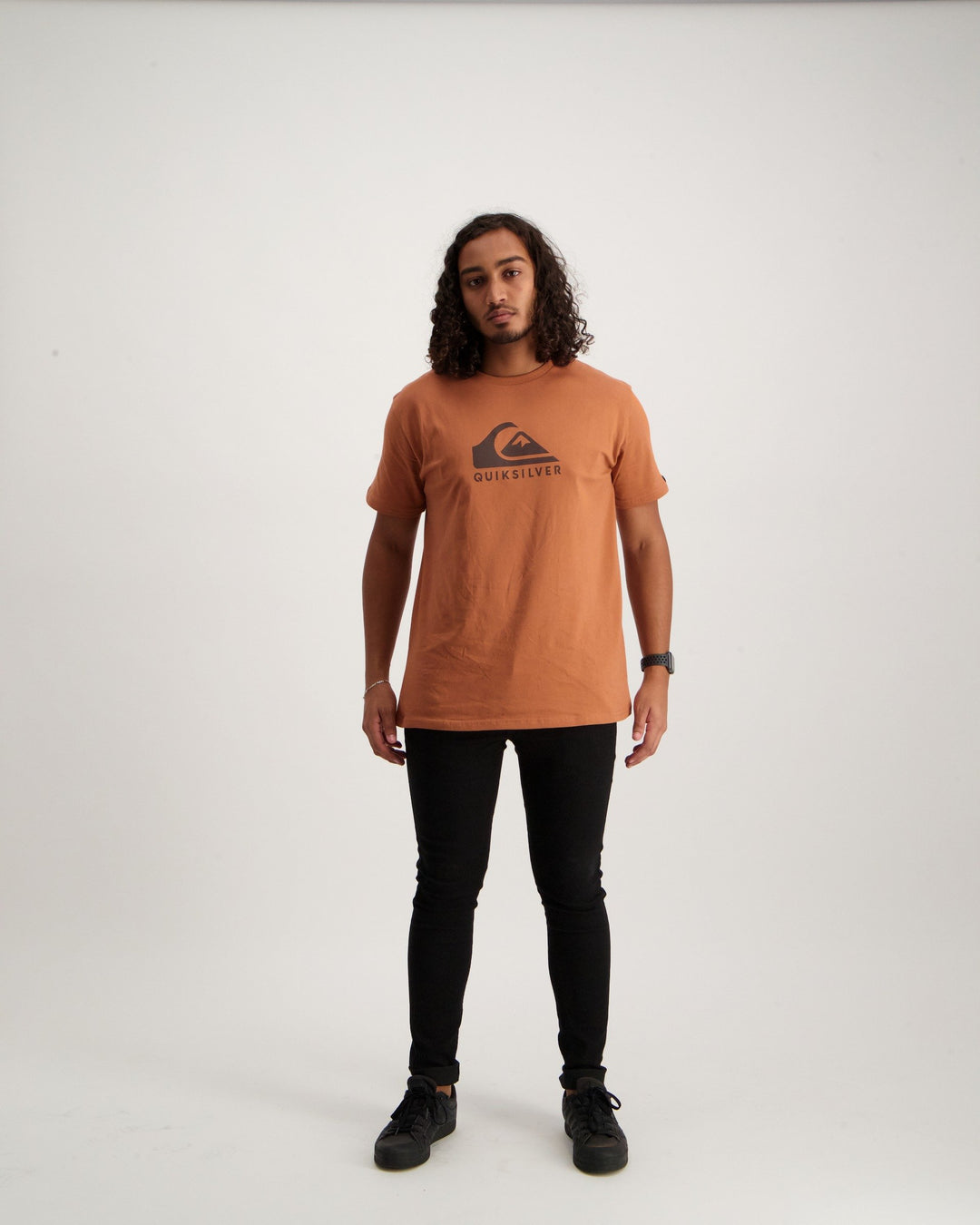 Men's Logo Tee-Cinnamon