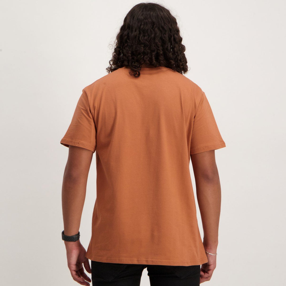 Men's Logo Tee-Cinnamon