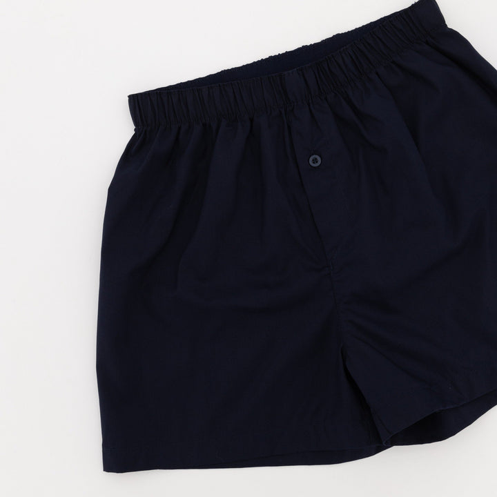 Men's Single Woven Boxer - Navy