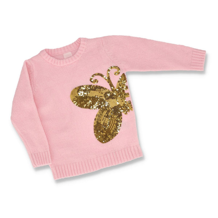 Pre-Girls Butterfly Pullover - Blush