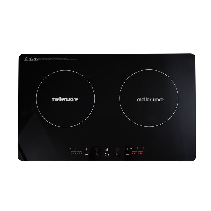 Mellerware Induction Cooker Double Glass 3000W