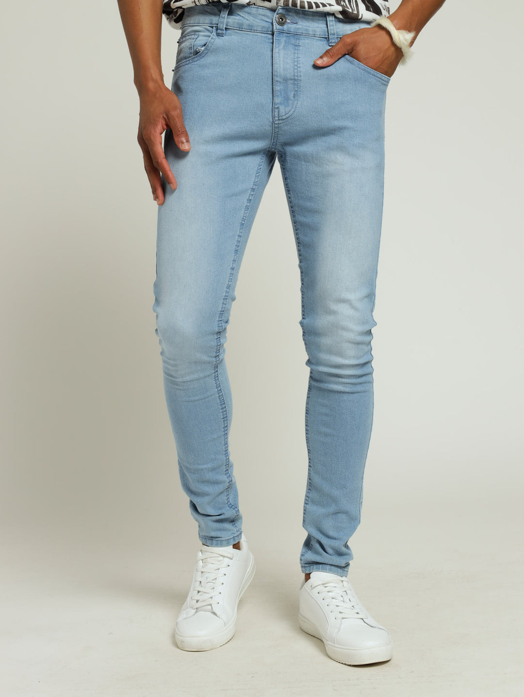 Super Skinny Basic Denim Jean - Light Blue