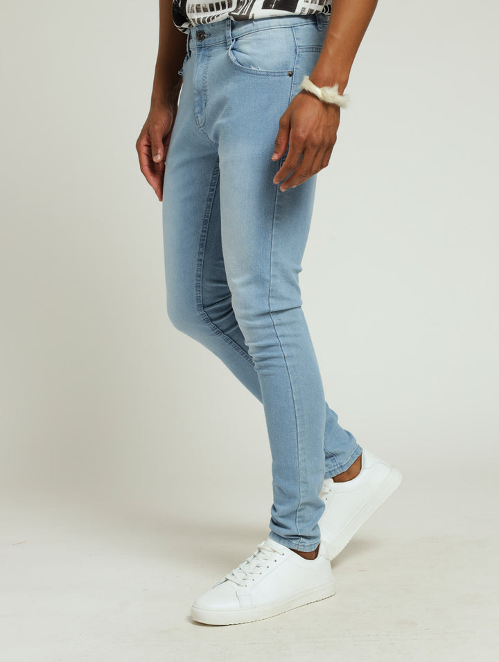 Super Skinny Basic Denim Jean - Light Blue