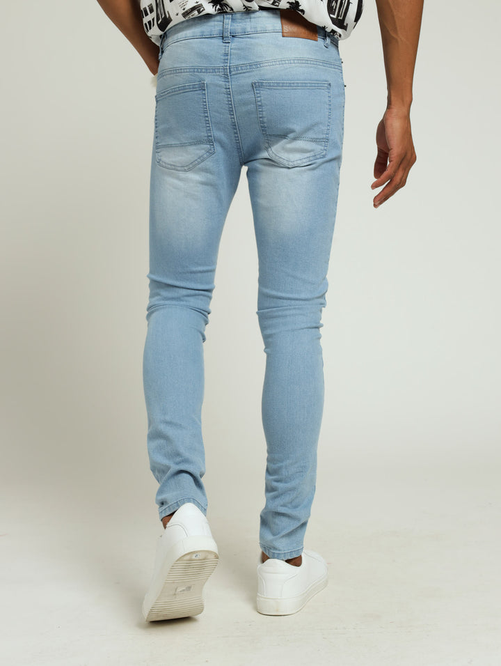 Super Skinny Basic Denim Jean - Light Blue