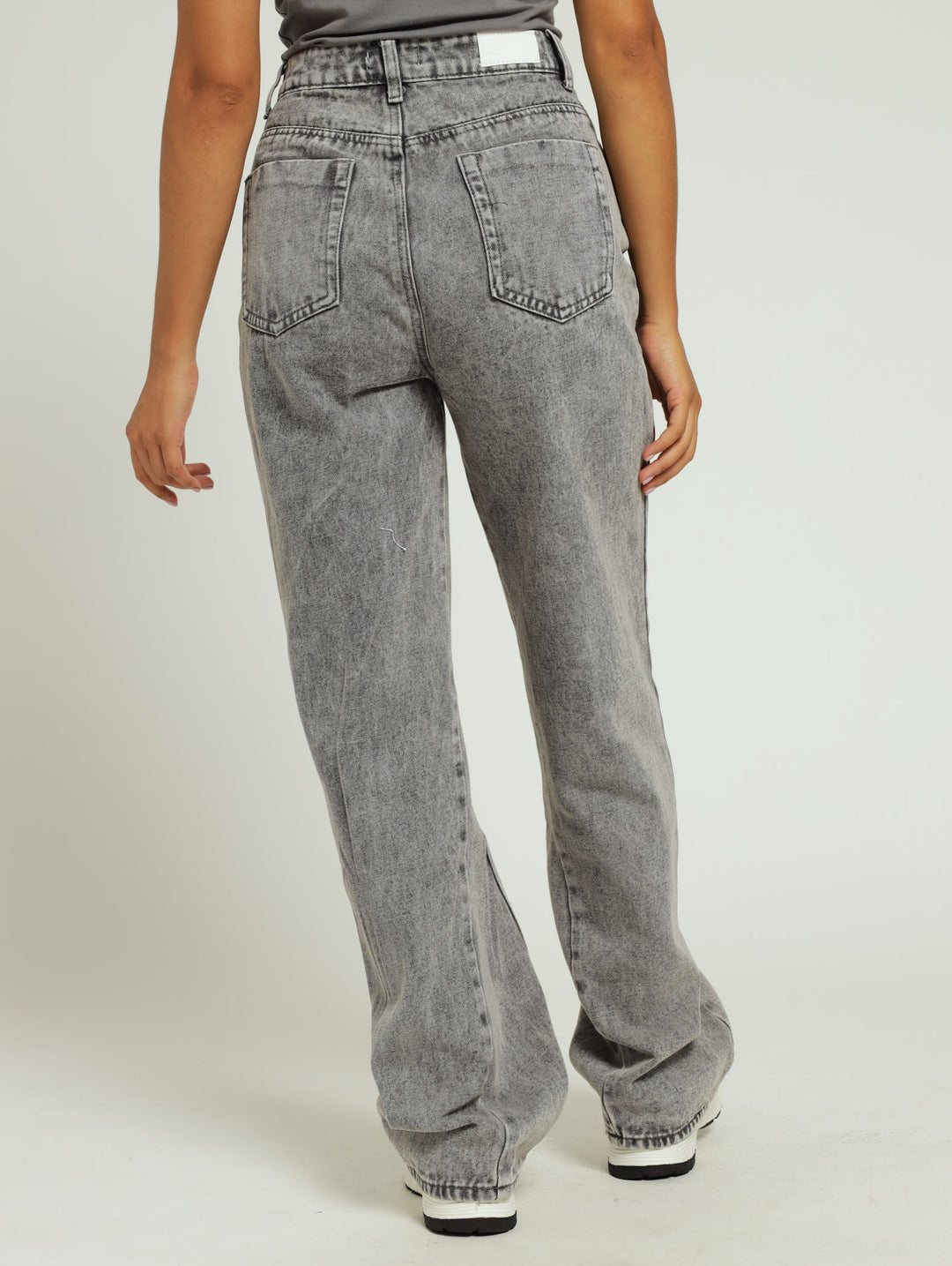 Seam 90's Denim Jean - Salty Grey