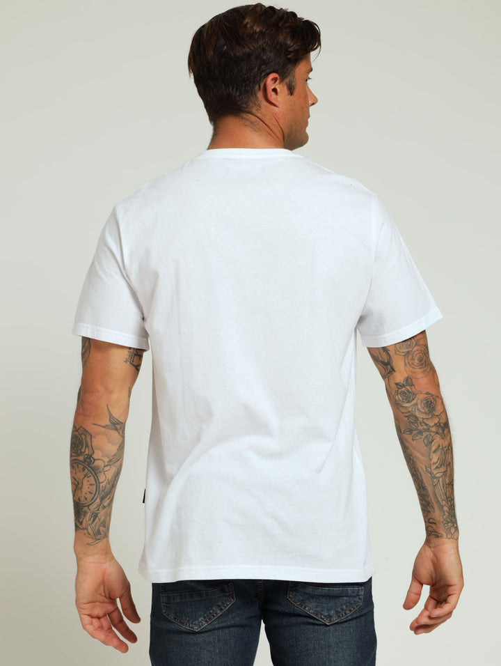 Basic V-Neck Tee - White