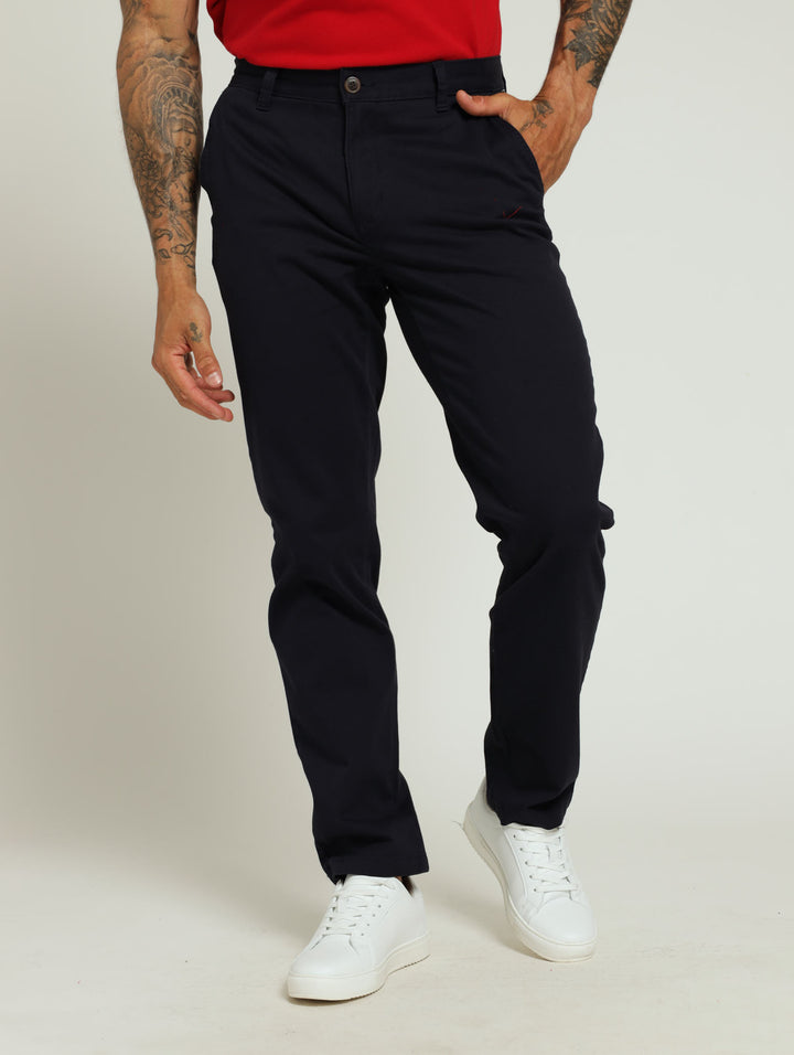 Slim Fit Chino - Navy