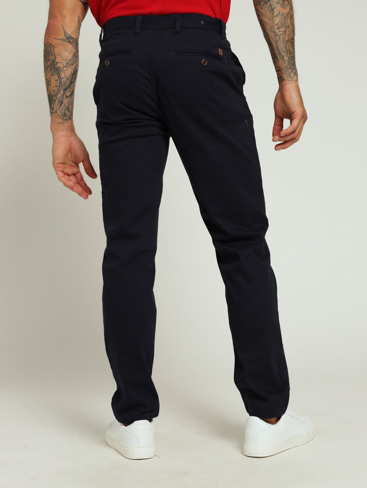 Slim Fit Chino - Navy