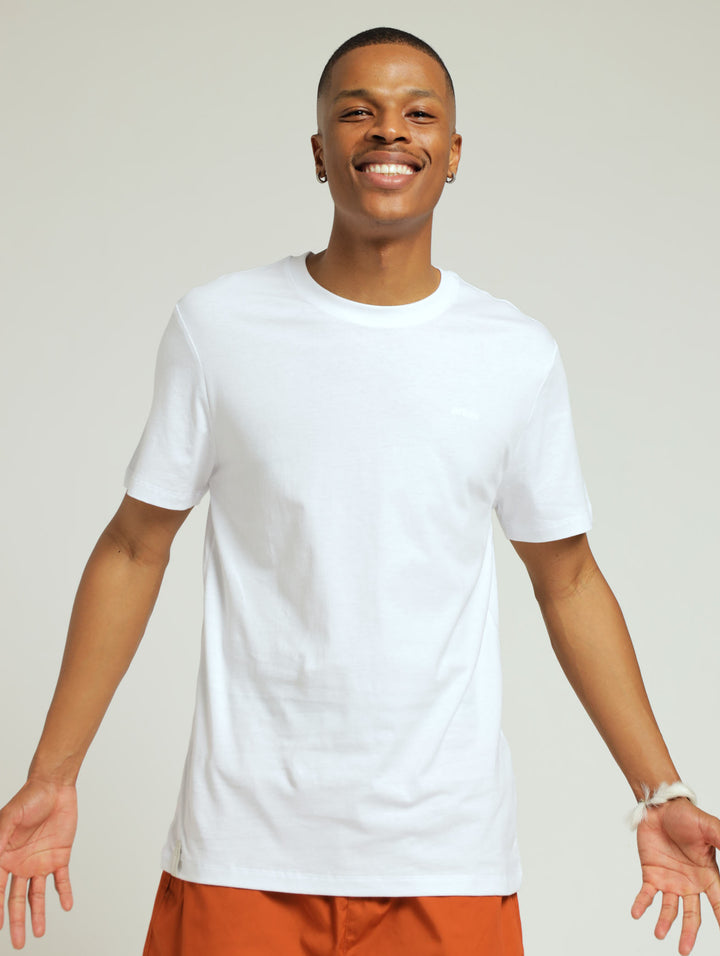 Slim Core Tee - White