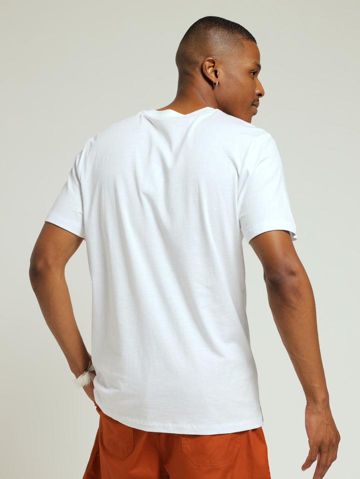 Slim Core Tee - White