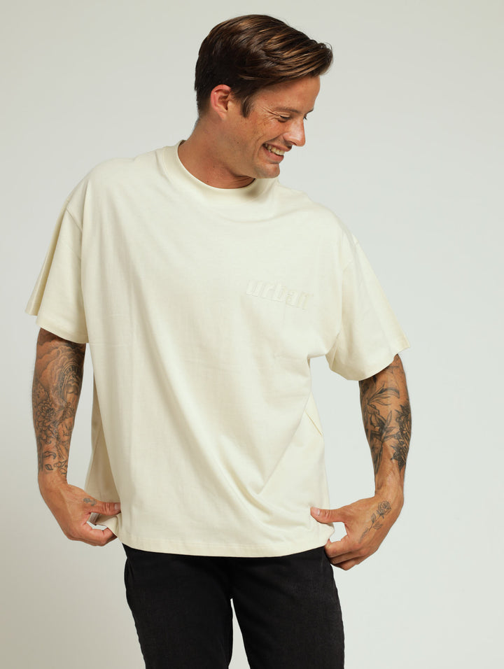 Oversized Tee - Stone